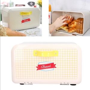 Cabilock Bread Storage Box Large Capacity Breakfast Box Kitchen Snacks Storage